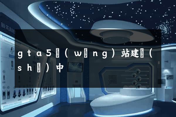 gta5網(wǎng)站建設(shè)中