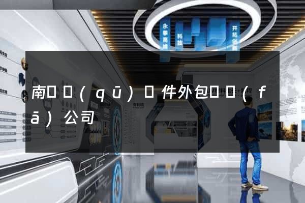 南匯區(qū)軟件外包開發(fā)公司