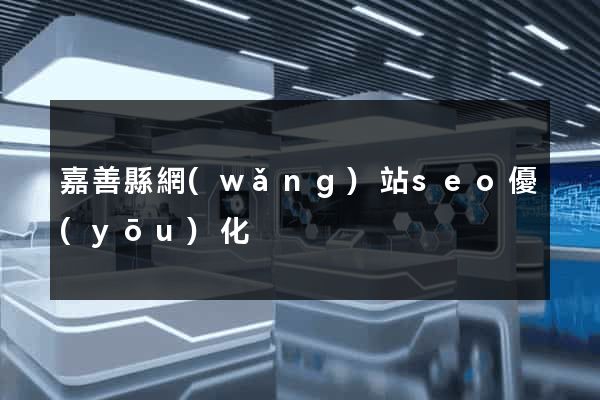 嘉善縣網(wǎng)站seo優(yōu)化