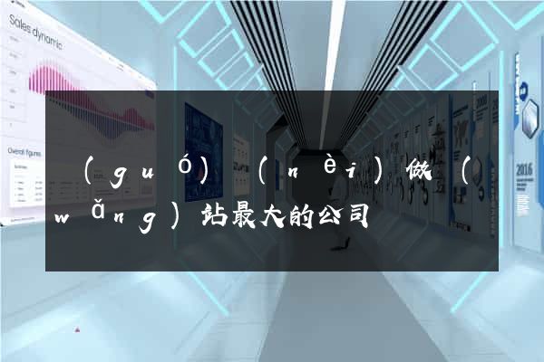 國(guó)內(nèi)做網(wǎng)站最大的公司