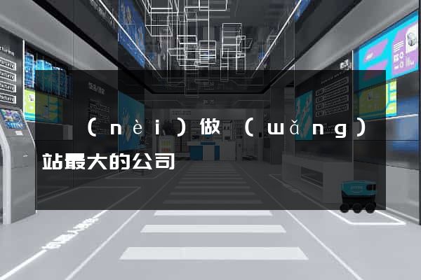 國內(nèi)做網(wǎng)站最大的公司