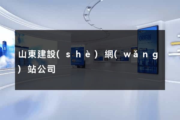 山東建設(shè)網(wǎng)站公司