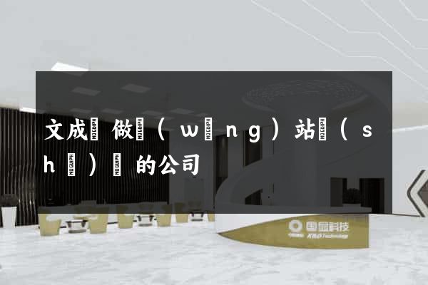 文成縣做網(wǎng)站設(shè)計的公司