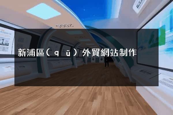 新浦區(qū)外貿網站制作