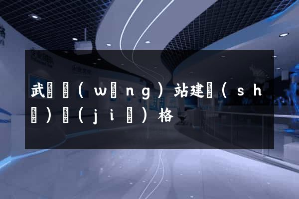 武漢網(wǎng)站建設(shè)價(jià)格
