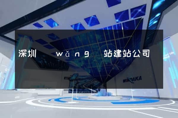 深圳網(wǎng)站建站公司