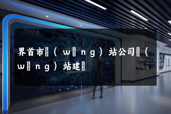 界首市網(wǎng)站公司網(wǎng)站建設
