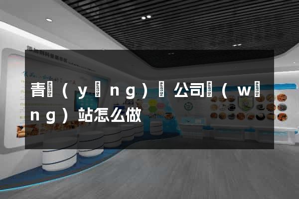 青陽(yáng)縣公司網(wǎng)站怎么做