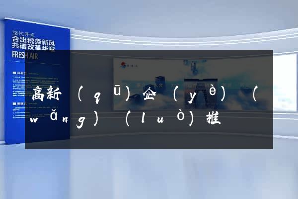 高新區(qū)企業(yè)網(wǎng)絡(luò)推廣