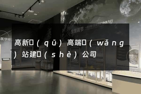 高新區(qū)高端網(wǎng)站建設(shè)公司